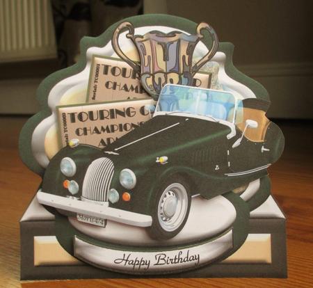 Celebratory Month - Vintage Car by Johanna Lambert