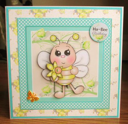 Bee Happy Mini Kit by Johanna Lambert
