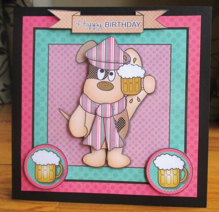 Cheers Henry Mini Kit by Johanna Lambert