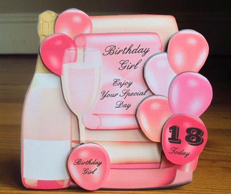 Special Ages Scroll - Pink by Johanna Lambert