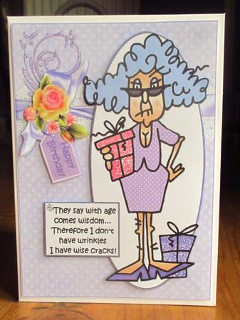 Stella Has Wise Cracks Quick Card by Johanna Lambert