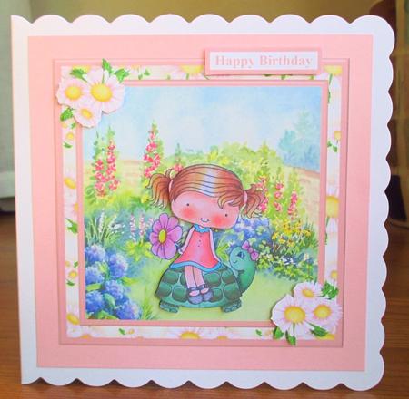 Wendy's Walkabout Topper & Decoupage by Johanna Lambert