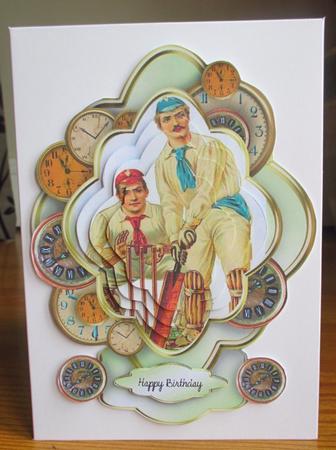 Cricket Time Stacker Card by Johanna Lambert