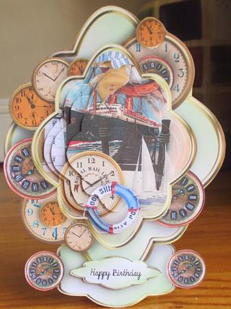 Time to Sail Stacker Male Card by Johanna Lambert