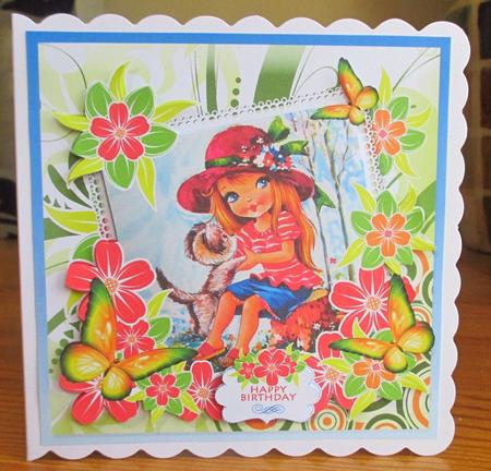 Lovely Moments Decoupage Mini Kit by Johanna Lambert