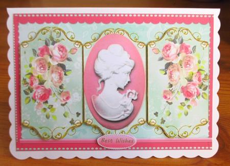 Beautiful Triptych Cameo  by Johanna Lambert