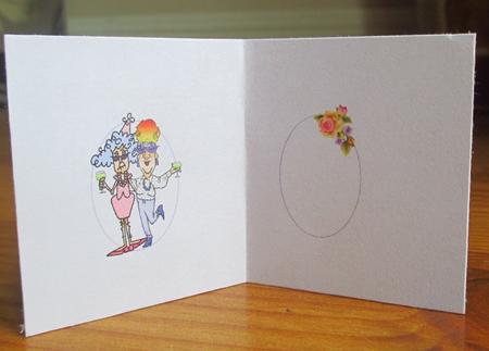 Stella and Edna Best Friends Quick Card Insert by Johanna Lambert