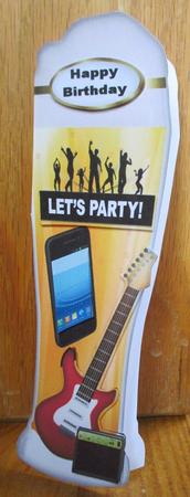 Large Dl Beer Stem Let's Party Sbs by Johanna Lambert