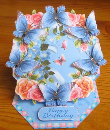 Rose and Butterfly Mini Easel Kit by Johanna Lambert