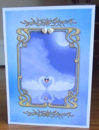 Swan Lake Tags/mini Cards by Johanna Lambert