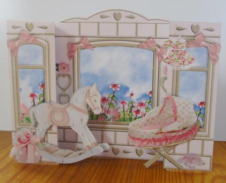 My Little Rooms Mini-kit - Pink Nursery by Johanna Lambert