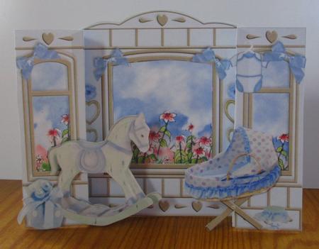 My Little Rooms Mini-kit - Blue Nursery by Johanna Lambert