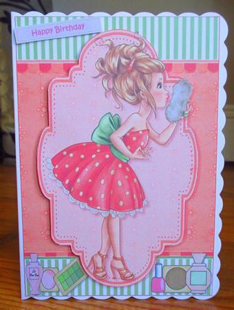 Getting Ready to Party Quick Card by Johanna Lambert