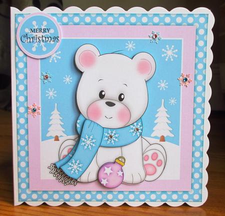 Polar Bear Kisses Mini Kit by Johanna Lambert