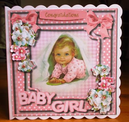 Sweet Little Baby Girl by Johanna Lambert