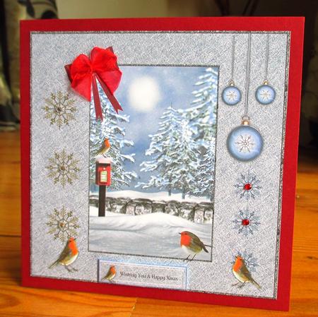 Christmas Robins by Johanna Lambert