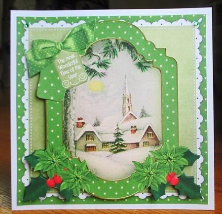 Winter Pub Wonderful Time 6in Christmas Step by Step by Johanna Lambert