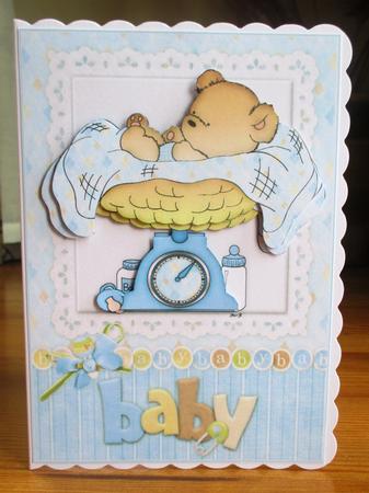 The New Baby Boy Weighs In by Johanna Lambert
