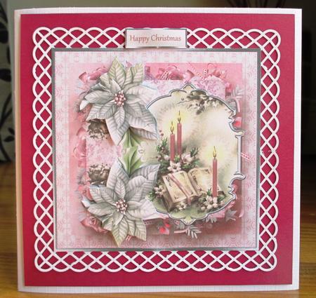 The Christmas Story 7x7 Card with Decoupage by Johanna Lambert