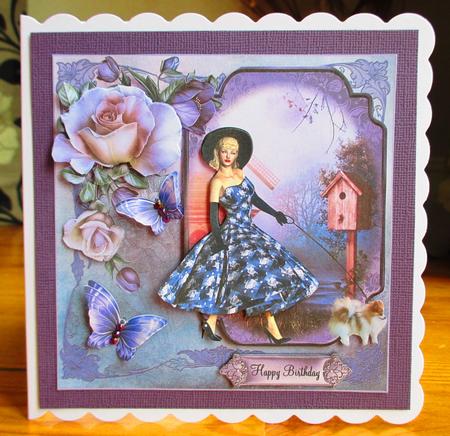 1950's Style a Walk in the Park Mini Kit by Johanna Lambert