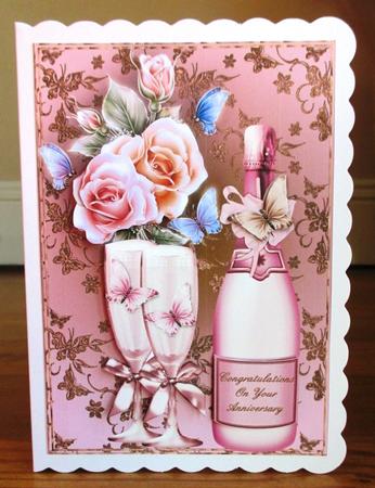 Congratulations Wedding/anniversary/engagement Card Front by Johanna Lambert