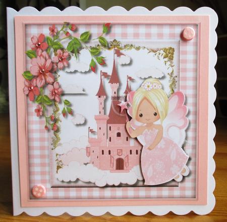 Beautiful Fairy and Her Magical Castle  by Johanna Lambert