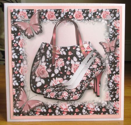 Handbags & Gladrags 8x8 Quick Topper by Johanna Lambert