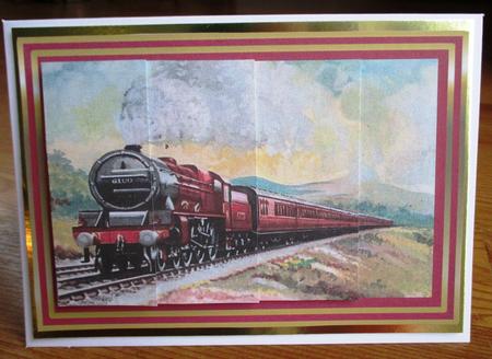 Vintage Steam Train 4 by Johanna Lambert