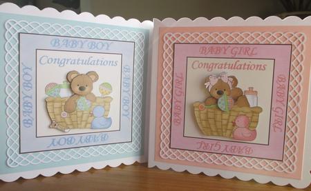 Baby Boy & Baby Girl Toppers Sheet by Johanna Lambert