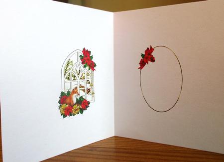 The Christmas Fox Through the Window Scene 1 Insert by Johanna Lambert