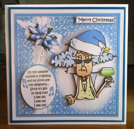 8x8 Stella Winter Makes Her Feel Old Mini Kit by Johanna Lambert