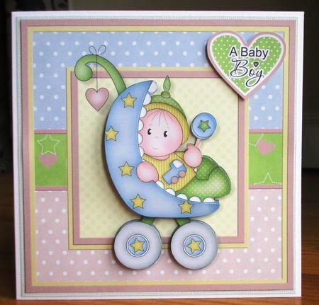 Baby Boy Buggy Mini Kit by Johanna Lambert