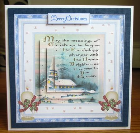 Christmas Carols Topper by Johanna Lambert
