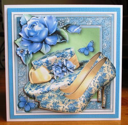 Head Over Heels Willow Pattern by Johanna Lambert
