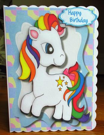 My Little Rainbow Pony  by Johanna Lambert