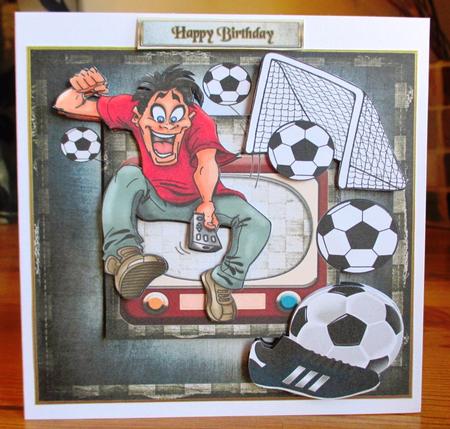 Exciting Soccer Game Mini Kit by Johanna Lambert