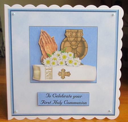 1st Communion for a Boy by Johanna Lambert