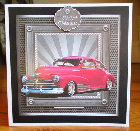 You're Not Old, You're a Classic (red) by Johanna Lambert