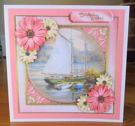 Lovely Marina Scene and Daisy's by Johanna Lambert