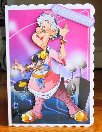 Dj Granny by Johanna Lambert