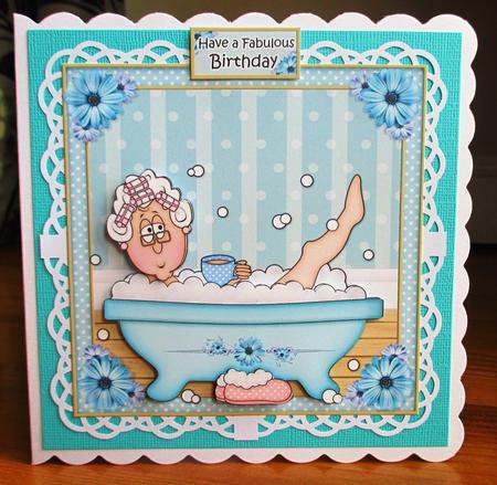 Bathtime Molly Mini Kit by Johanna Lambert