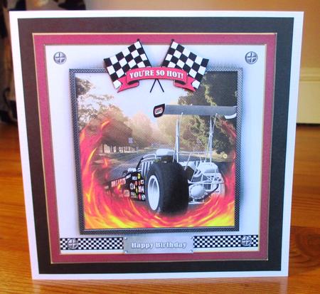 Your So Hot 8x8 Card Front Kit by Johanna Lambert