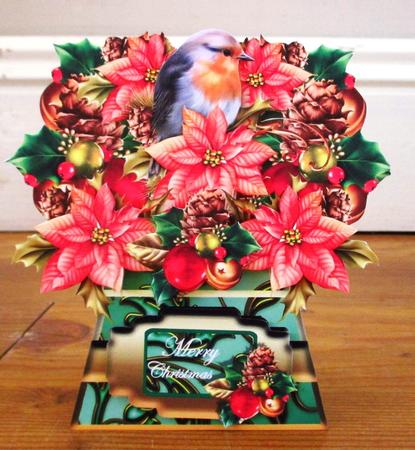 Hand-tied Bouquet - Christmas Robin - Mini Kit by Johanna Lambert