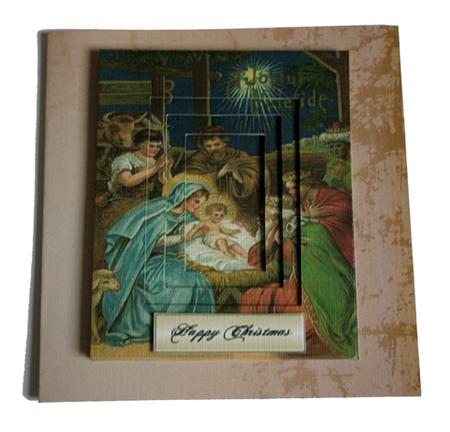 Nativity Scene, Tunnel Sheets by Jolanta Januszewska
