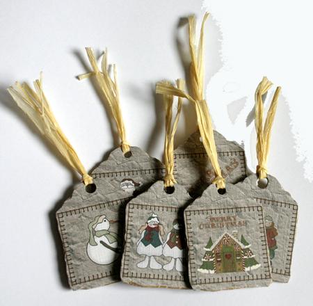 Crinkle Tags by Jolanta Januszewska