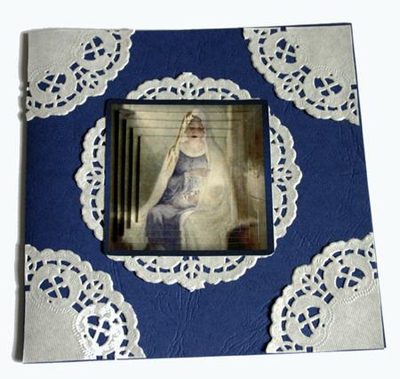 Vintage Religious Christmas Pyramid Toppers by Jolanta Januszewska