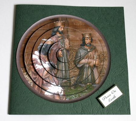 Circular Easy-position Pyramid - Three Kings by Jolanta Januszewska