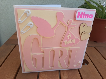 A Baby Girl Card Featured Gallery Photo