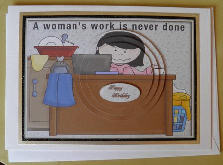 A Woman`s Work is Never Done by Jose Hopkins