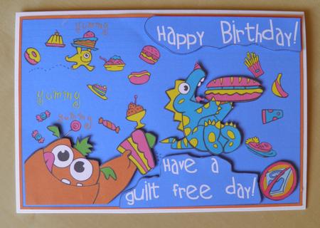 Foodie Monsters, Guilt Free Birthday! by Jose Hopkins